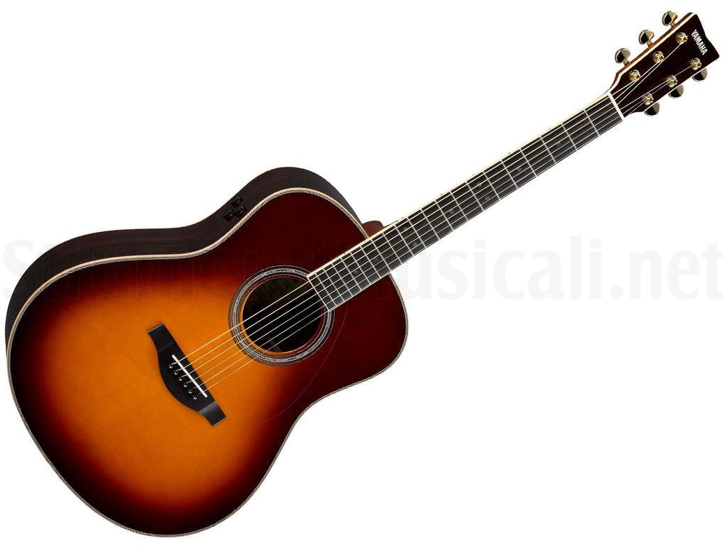 YAMAHA TransAcoustic LL-TA Brown Sunburst