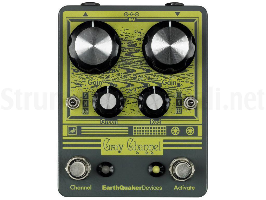 ギター EarthQuaker Devices Gray Channel Gray Channel Dynamic Dirt Doubler — EarthQuaker Devices