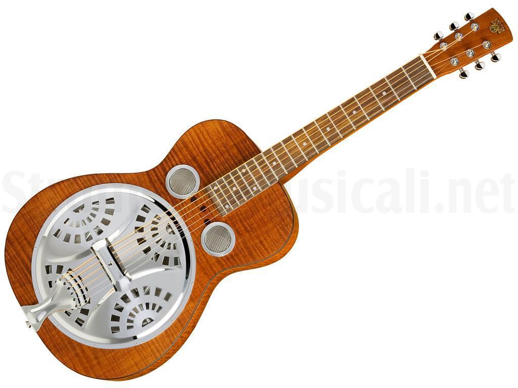 DOBRO Hound Dog Deluxe Square Neck | Strumenti Musicali .net