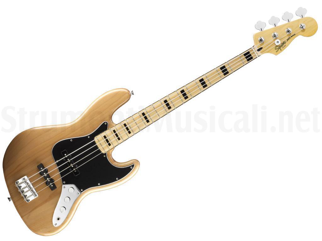FENDER Squier Vintage Modified Jazz Bass '70s MN Natural