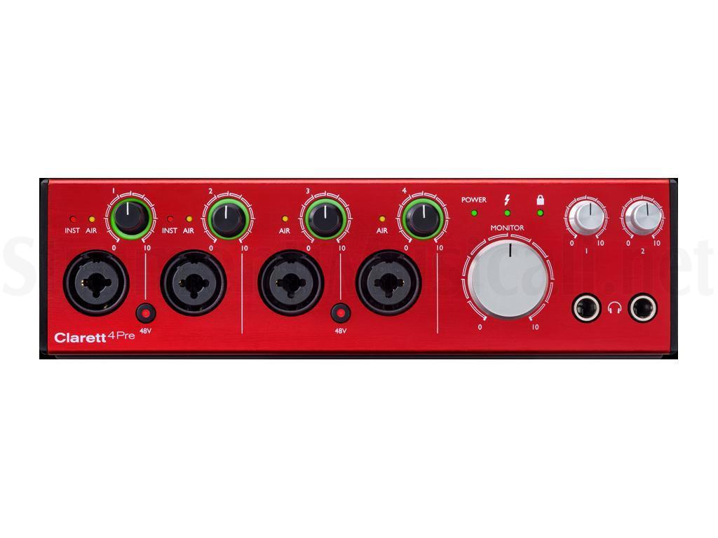 FOCUSRITE Clarett 4Pre | Strumenti Musicali .net