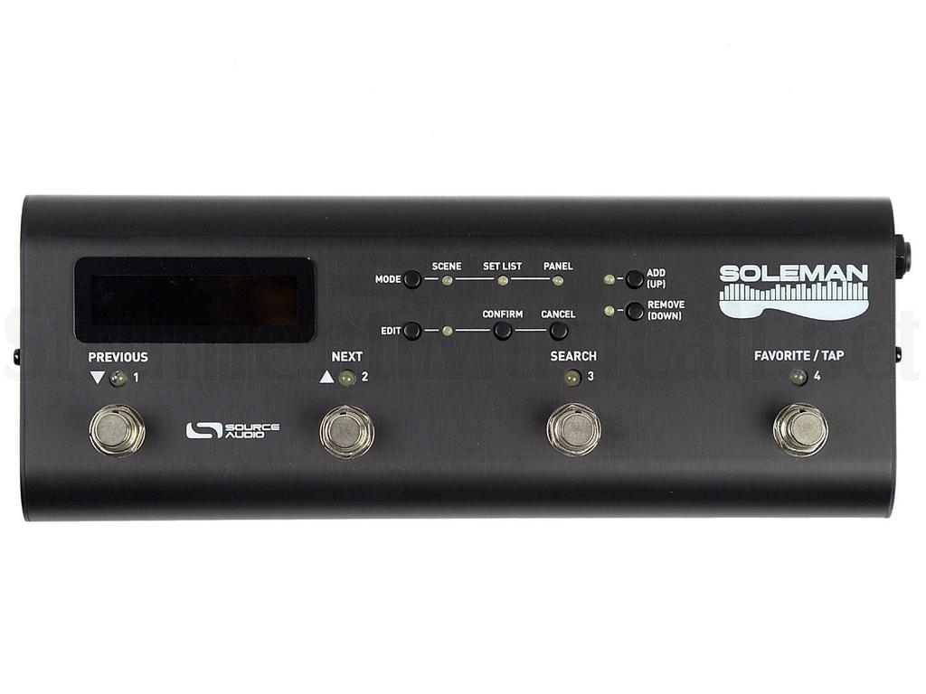 SOURCE AUDIO Soleman MIDI Foot Controller | Strumenti Musicali .net