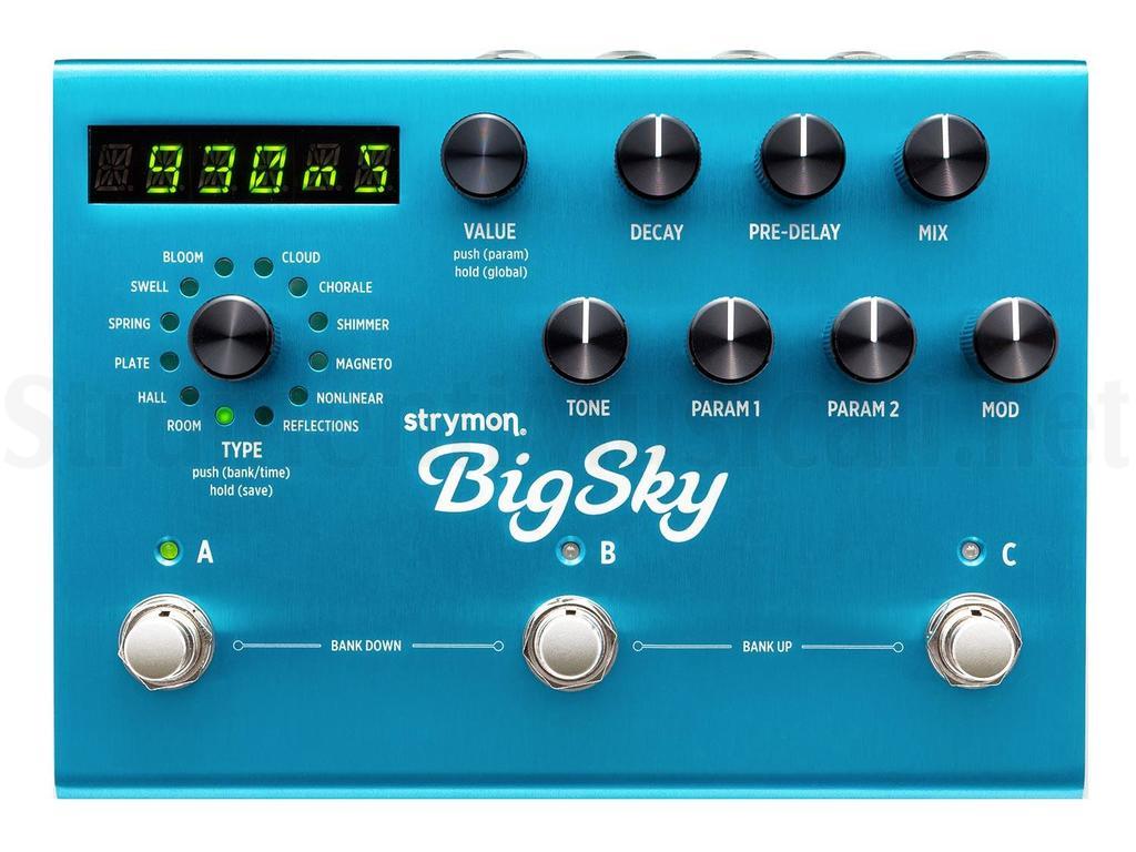 ギター Strymon Bigsky STRYMON Big Sky | Strumenti Musicali .net