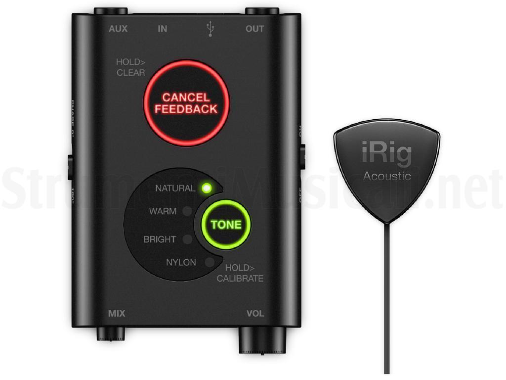 iRig Acoustic Stage➕ iＲihg Ａcoustic IK Multimedia - iRig Acoustic Stage