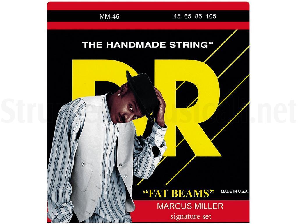 DR String FL-45 - Corde Per Basso Elettrico Flatwound
