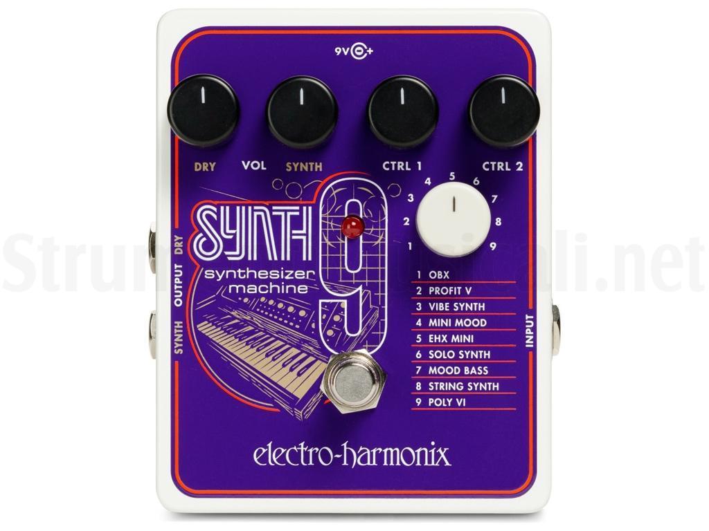 Electro Harmonix 9V / 100mA alimentatore originale. Laboratorio Musicale