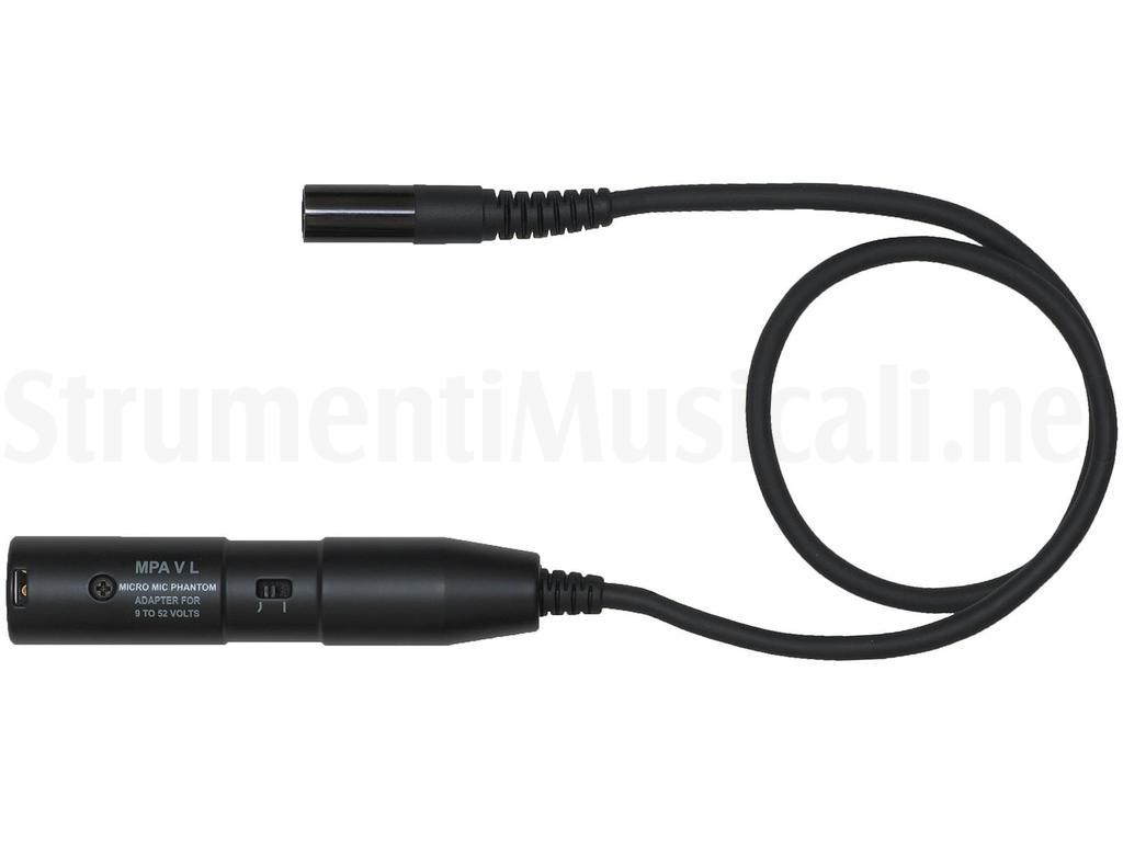 AKG MPA V L ミニXLR 変換アダプター ファンタムパワー ローカット AKG MPA V L Phantom Power Adaptor with Mini-XLR to 3-pin XLR