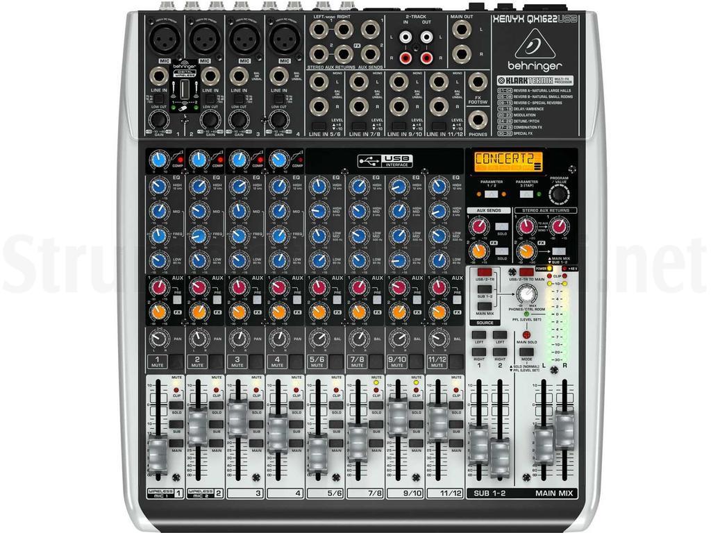 BEHRINGER Xenyx QX1622 USB | Strumenti Musicali .net