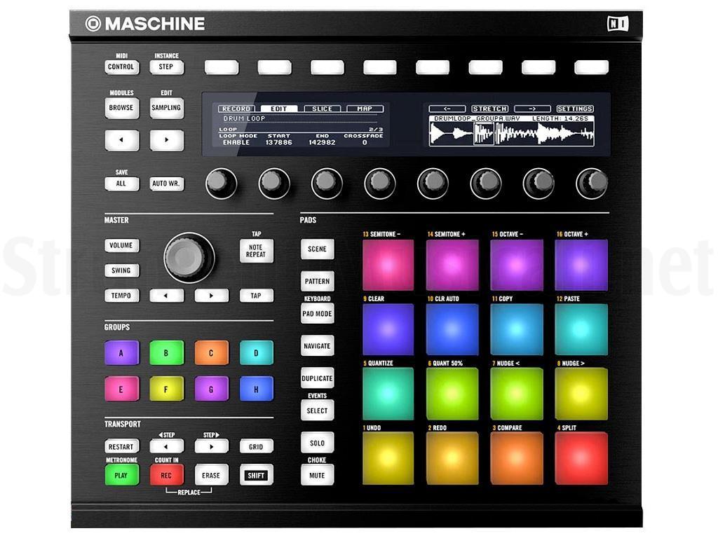 NATIVE INSTRUMENTS Maschine MKII Black | Strumenti Musicali .net