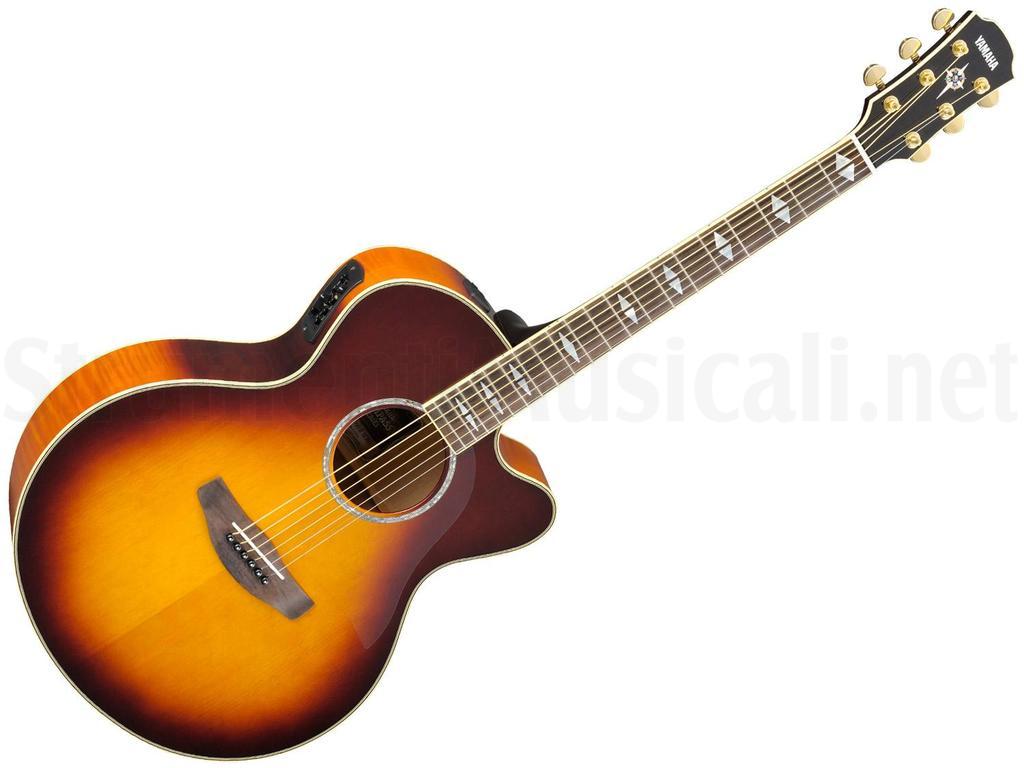 YAMAHA CPX series CPX1000 (Ultramarine) (エレアコ) YAMAHA CPX1000 Brown Sunburst | Strumenti Musicali .net