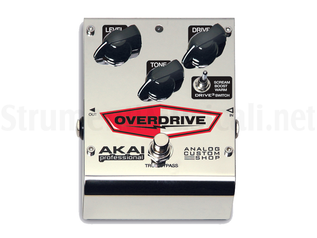 AKAI Drive3 Overdrive オーバードライブ オペアンプ付き Akai Analog Custom Shop Drive3 Overdrive - YouTube