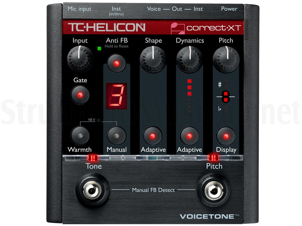 TC HELICON VoiceTone Correct XT | Strumenti Musicali .net