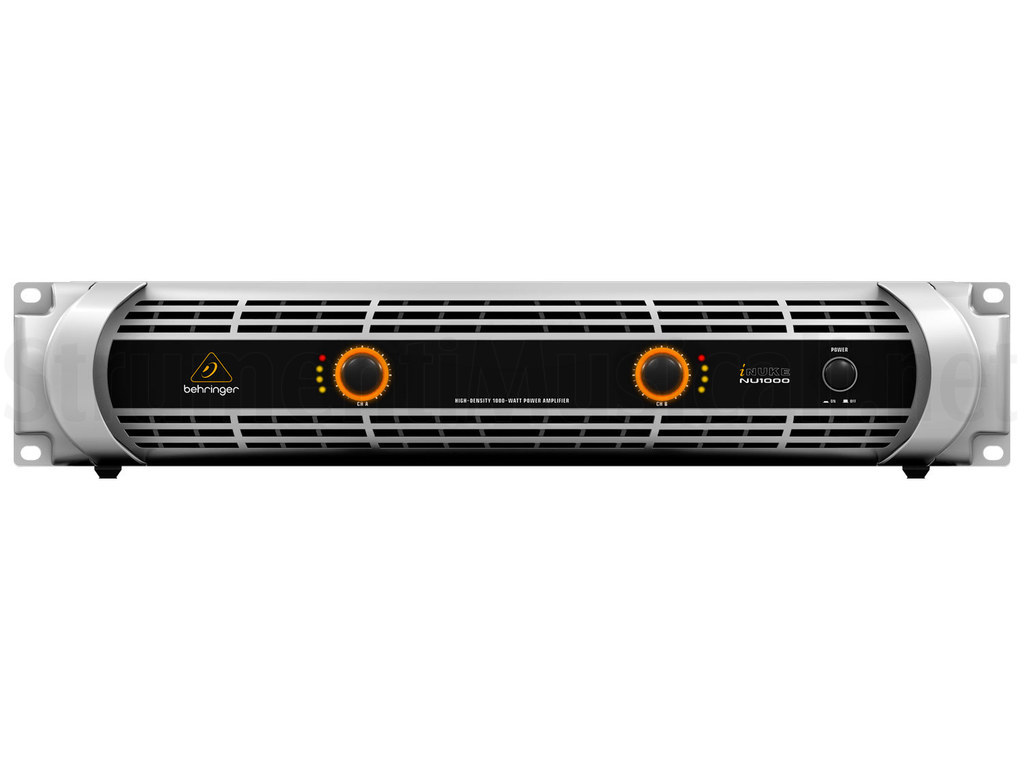 Behringer NU1000 パワーアンプ 1000W シルバー Behringer NU1000 パワーアンプ 1000W シルバー Behringer iNUKE