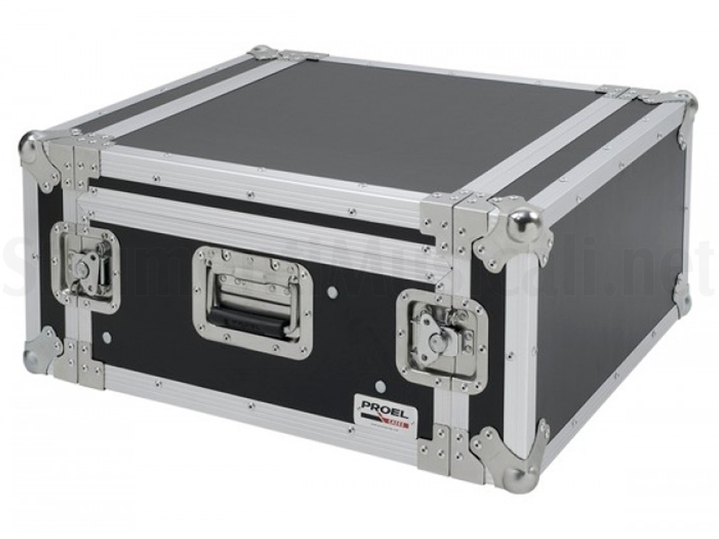 PROEL SA08BLKM FLIGHT Case 8U Rack 19 con supporto mixer inclinabile EUR  395,00 - PicClick IT