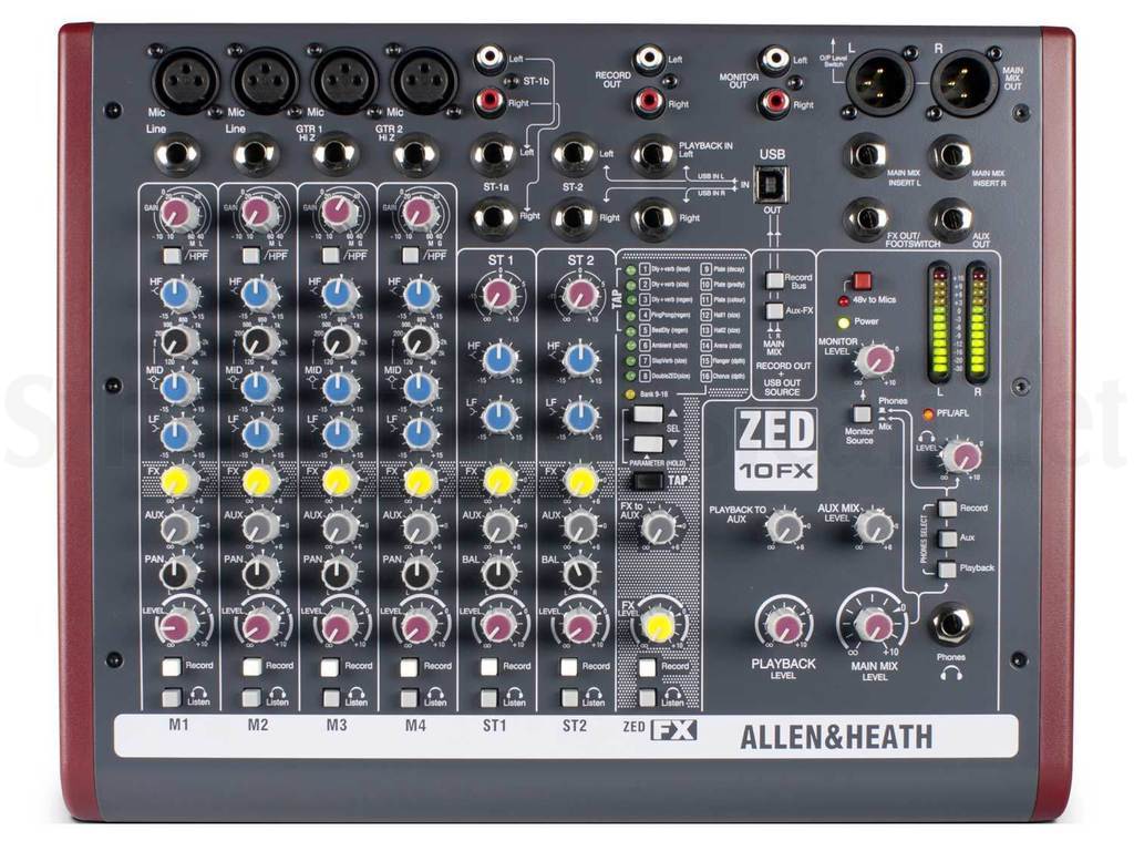 ALLEN & HEATH ZED-10FX | Strumenti Musicali .net