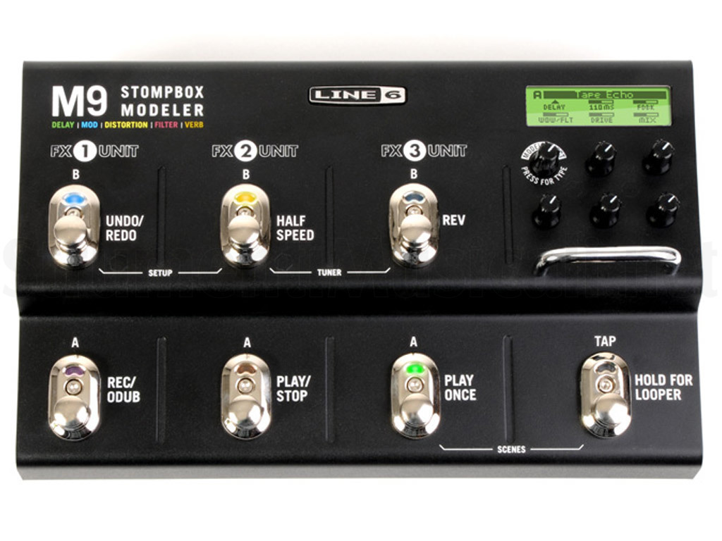 LINE6 M9 StompBox Modeler | Strumenti Musicali .net LINE6 M9 StompBox Modeler | Strumenti Musicali .net