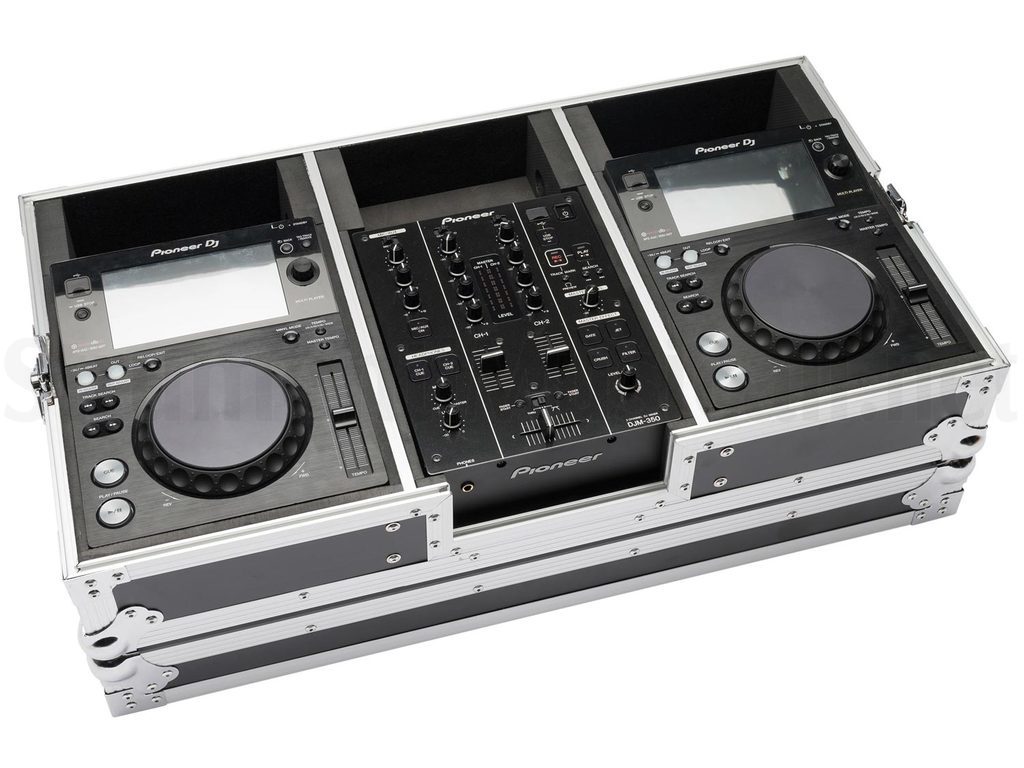 PIONEER XDJ-700 Bundle (2x XDJ-700 + 1x DJM-350K + Flight