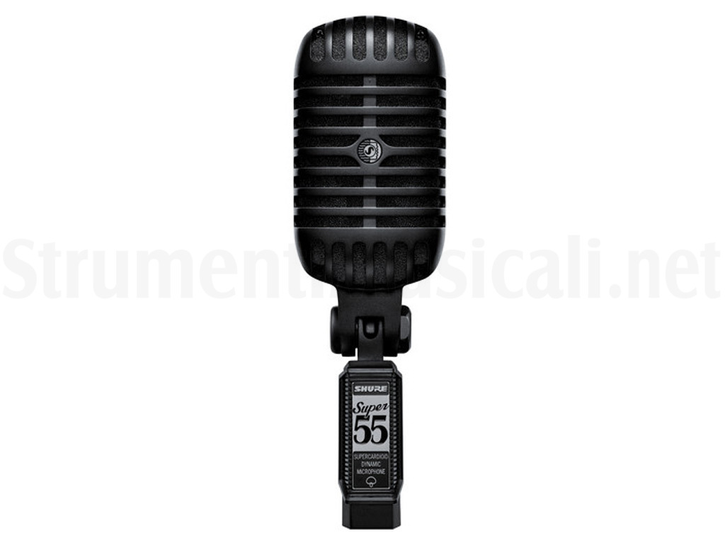 SHURE Super 55 BLK Pitch Black Edition | Strumenti Musicali .net