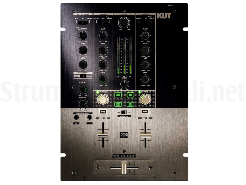 Reloop KUT(ジャンク) Test: Reloop KUT, DJ-Mixer - AMAZONA.de