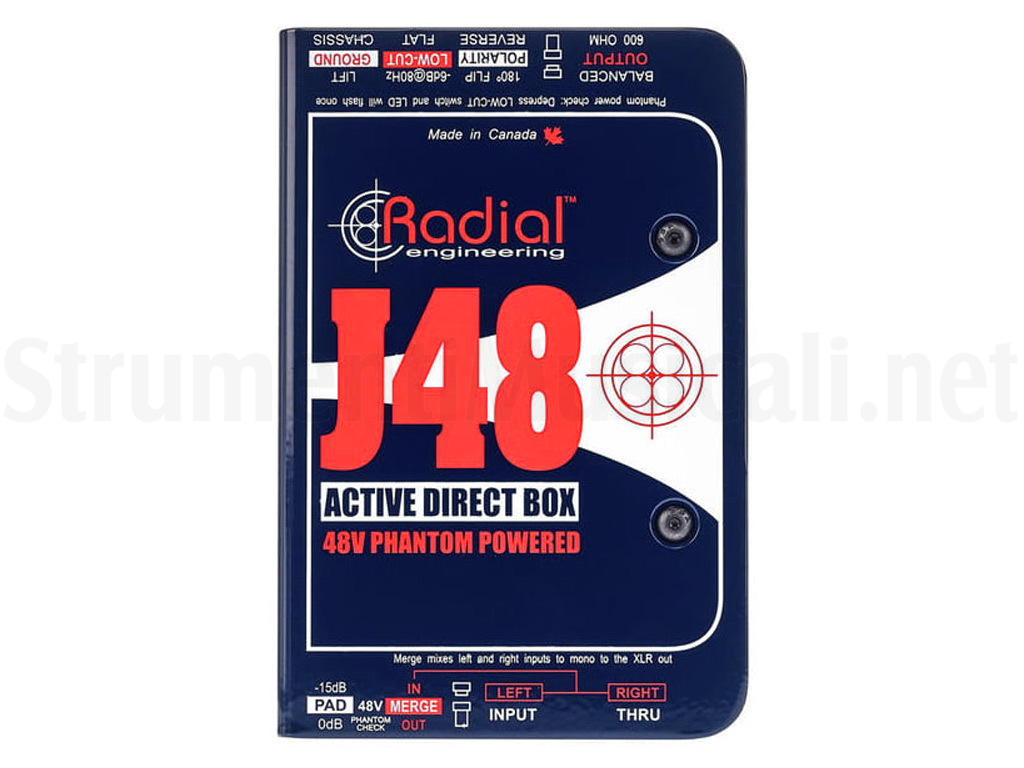 RADIAL J48 | Strumenti Musicali .net
