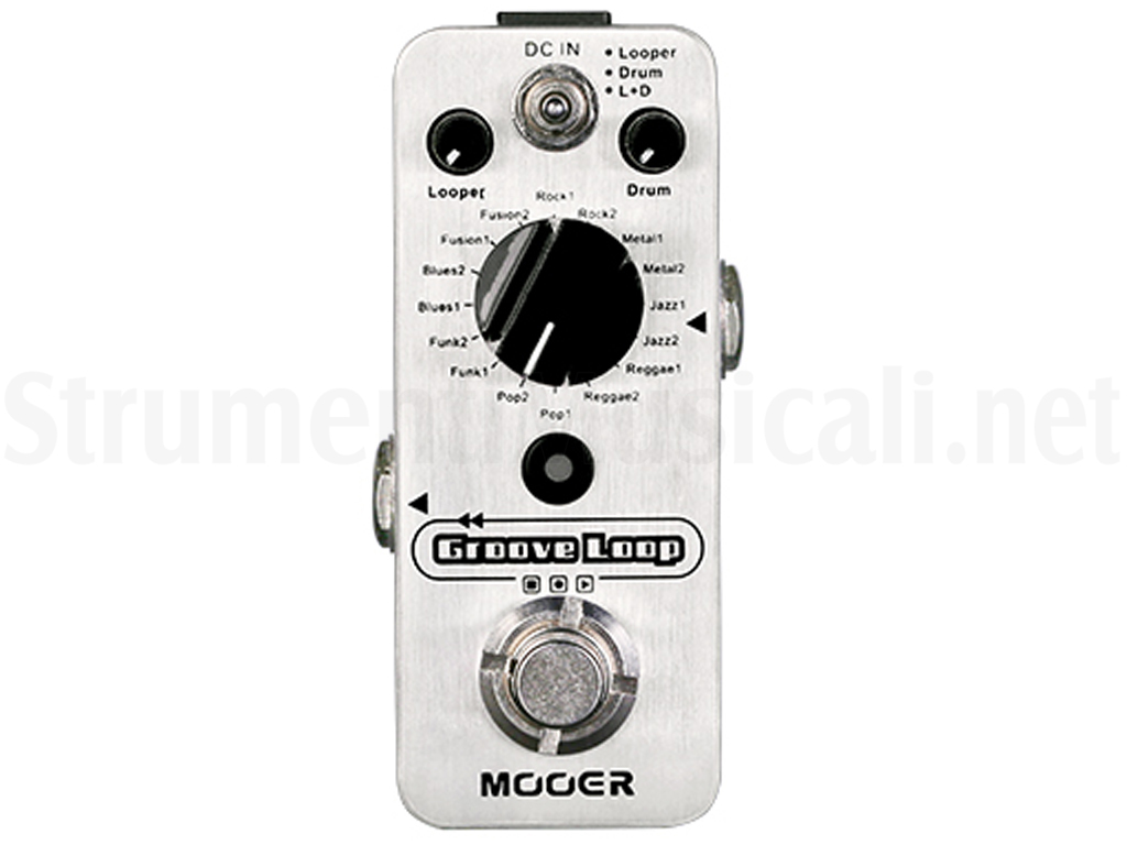 MOOER Groove Loop X2 - Looper Stereo Con Drum Machine, Grigio, Per Musicisti - Foto 13
