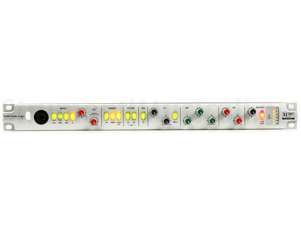 SSL XLogic Alpha Channel | Strumenti Musicali .net SSL XLogic Alpha Channel | Strumenti Musicali .net