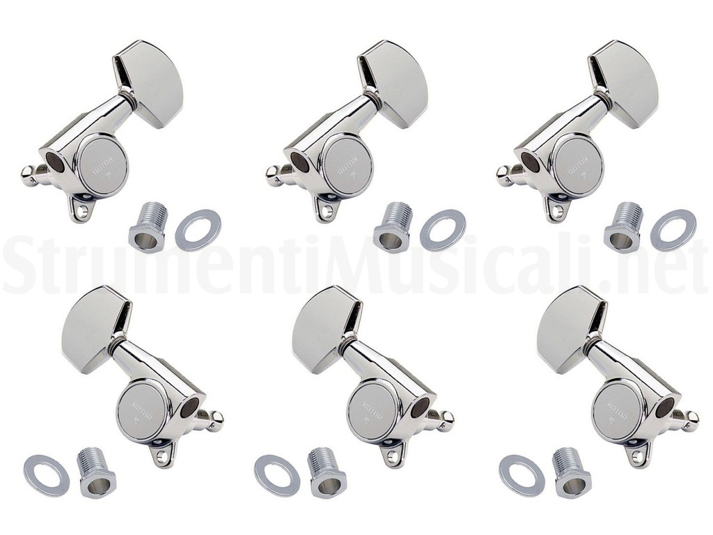 NUOVO Set Di Tasti Tuning Gotoh SG381-04 L3+R3 Con Pulsanti Chiave - Foto 13