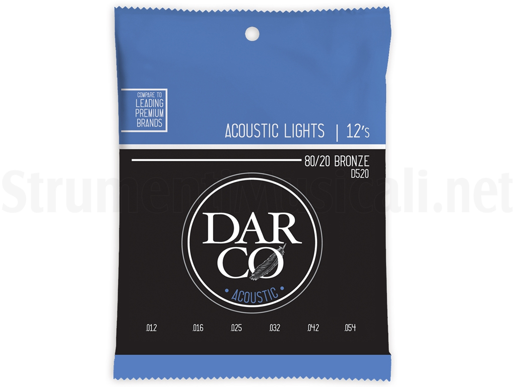 MARTIN D520 Darco Acoustic Light Bronze | Strumenti Musicali .net