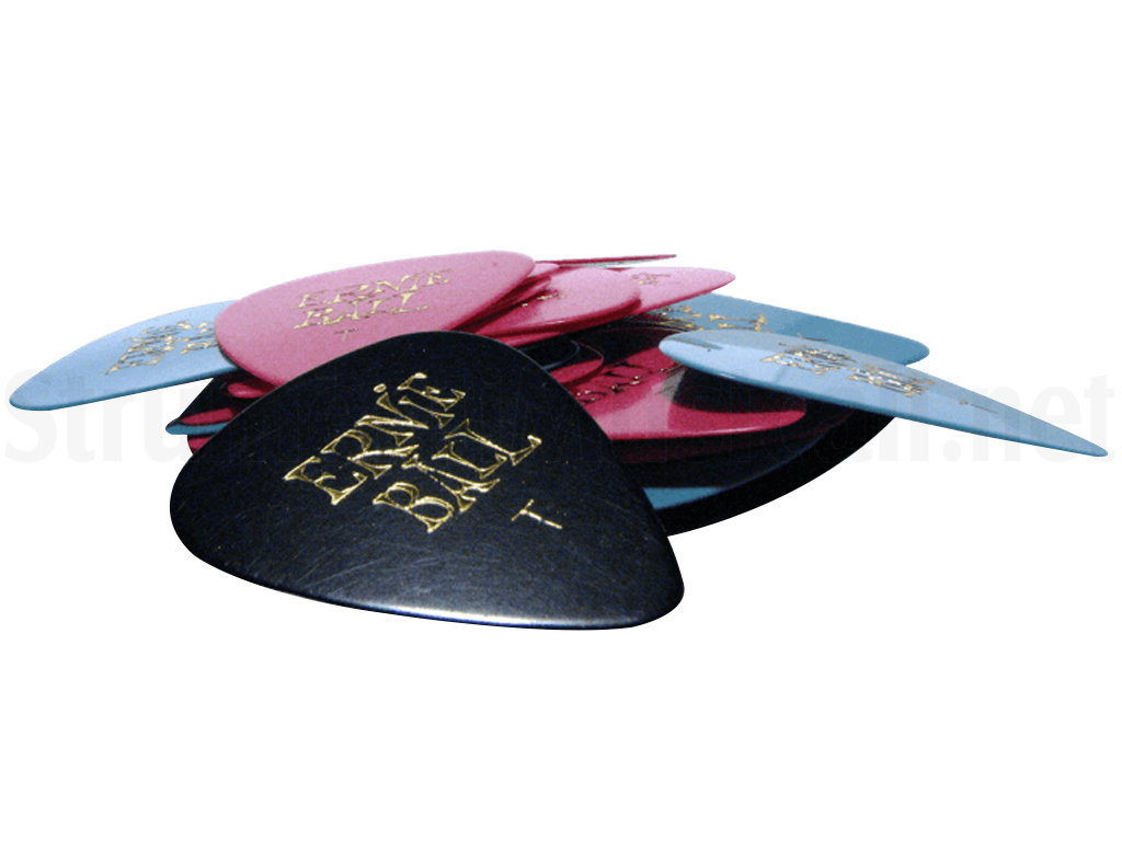 Ernie Ball Plettri Medium In Cellulosa - Confezione Da 24 Per Chitarra E Basso - Foto 6