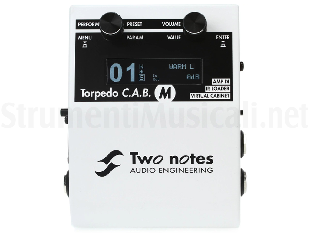 TWO NOTES Torpedo CAB M | Strumenti Musicali .net