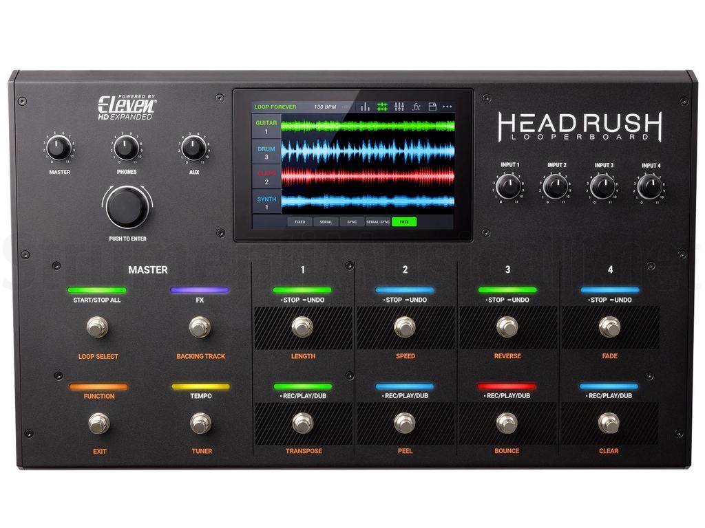 HEADRUSH Looperboard | Strumenti Musicali .net