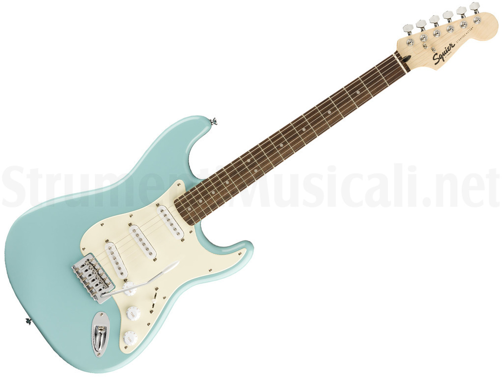 FENDER Squier Bullet Stratocaster Tremolo LRL Tropical Turquoise
