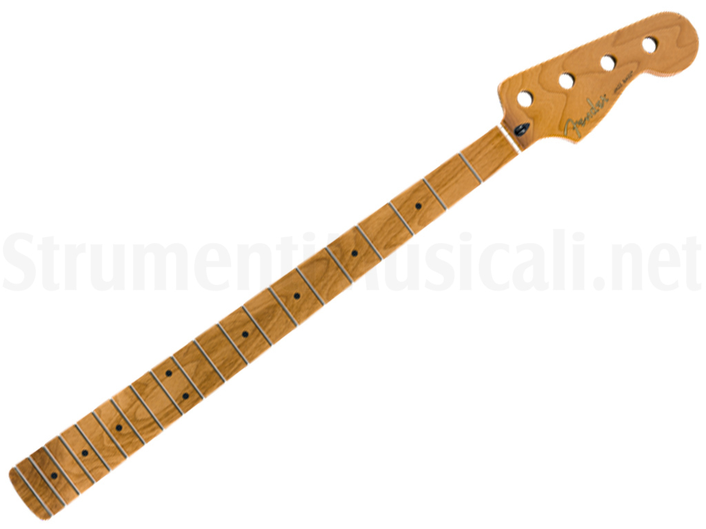 ベース FENDER 60s Jazz Bass Roasted Maple Neck Roasted Maple Vintera® '60's Jazz Bass® Neck, 20 Vintage