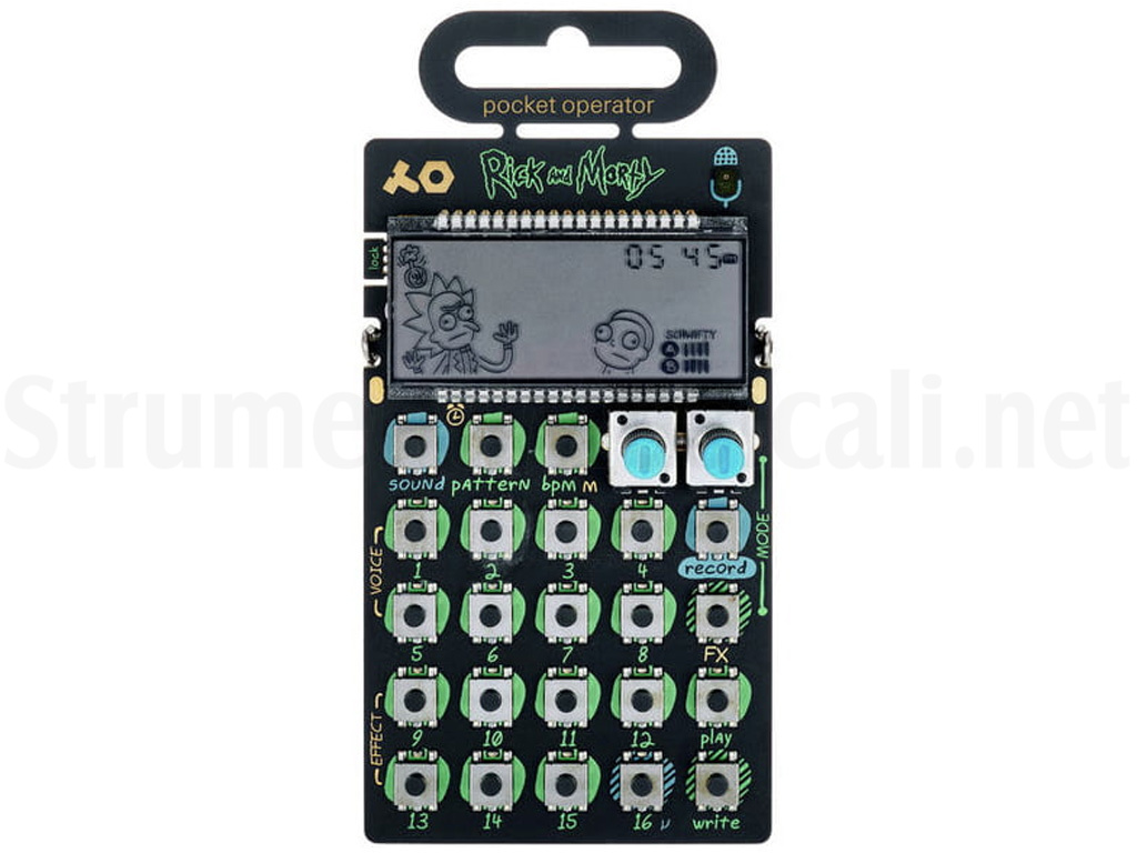 TEENAGE ENGINEERING PO-137 Rick & Morty | Strumenti Musicali .net