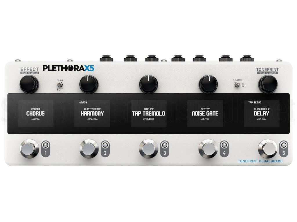 ギター tc electronic PLETHORA X5 TC ELECTRONIC Plethora X5 | Strumenti Musicali .net