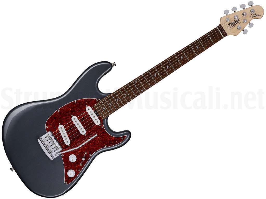 STERLING BY MUSIC MAN CT30 Cutlass SSS LR Charcoal Frost