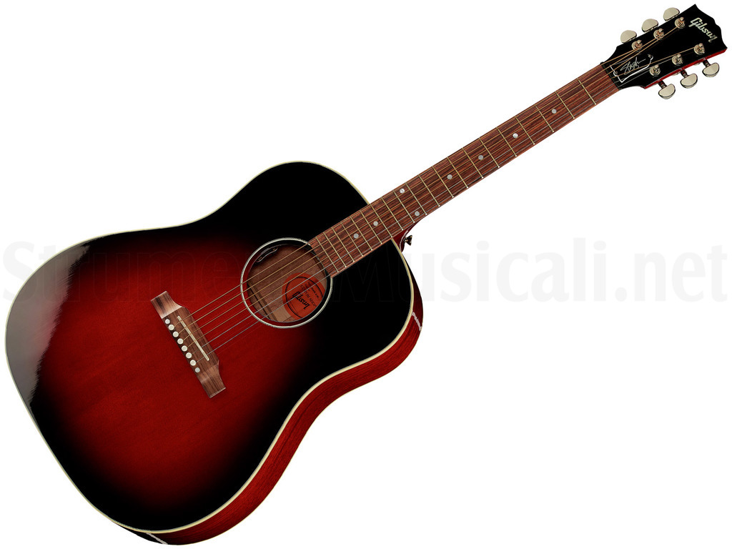 gibson-slashj45vermillionburst