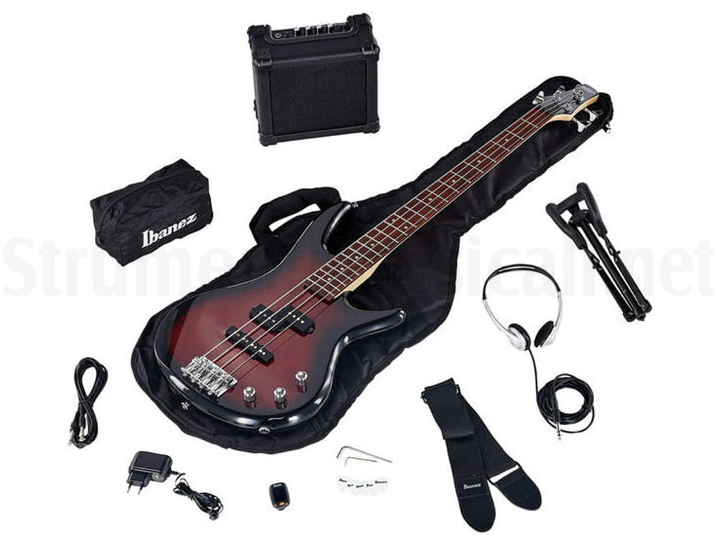 IBANEZ EL BASS JUMPSTART KIT BASSO ELETTRICO WNS