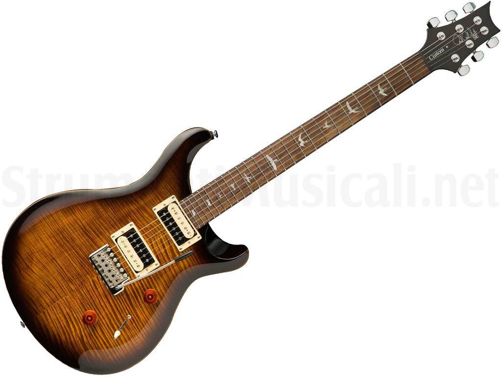 PRS SE Custom 24 Black Gold Burst | Strumenti Musicali .net