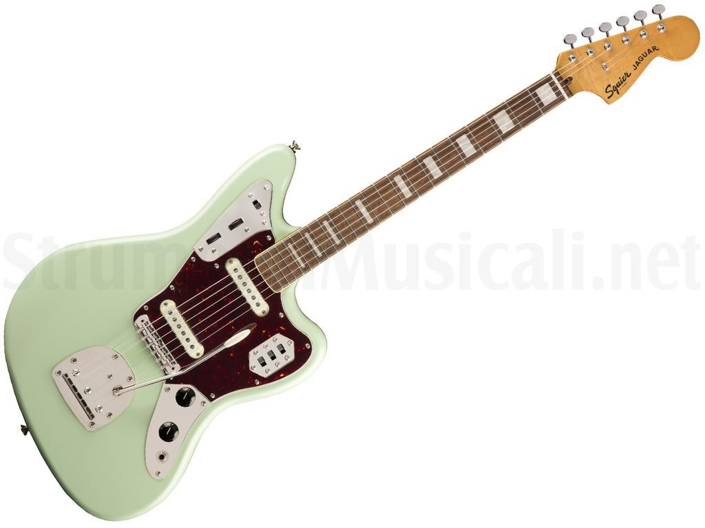 FENDER Squier Classic Vibe '70s Jaguar LRL Surf Green | Strumenti