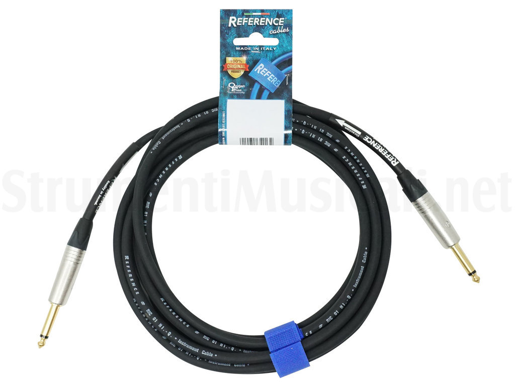 Reference Cables RIC 01 ライブ用 黒 ストレート-ストレート 3m | Reference Cables RIC 01 ライブ用 黒 ストレート-ストレート 3m | シールドケーブル | 楽器・音響機器