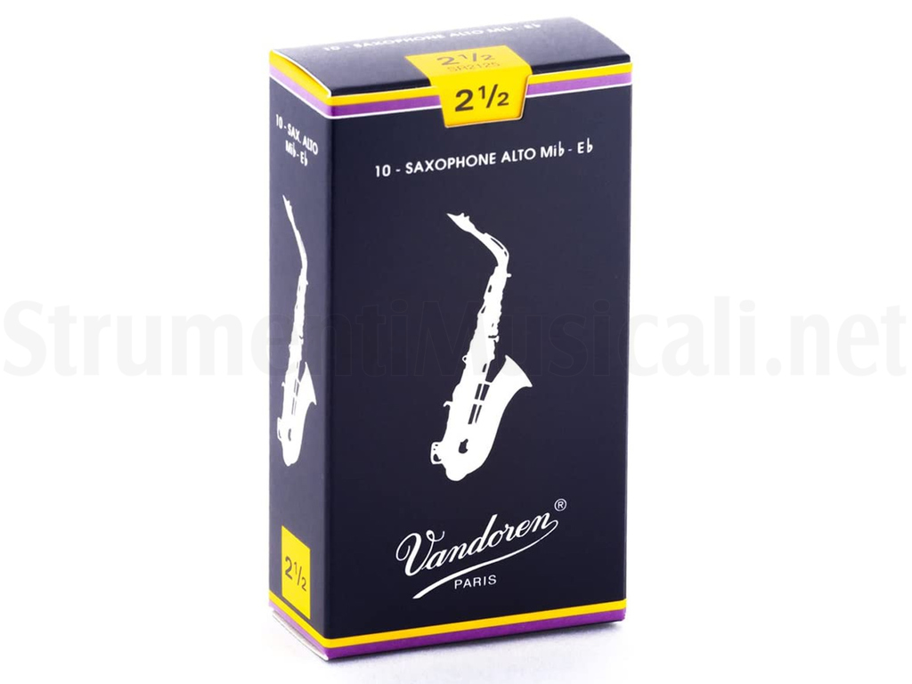 Vandoren – 2.5 Anche Saxophone Baryton Mib Traditionnelle : Nantel