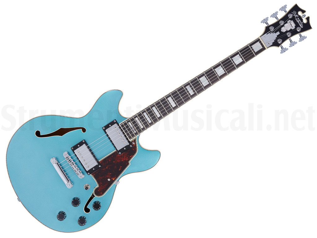 D'ANGELICO Premier Mini DC Ocean Turquoise | Strumenti Musicali .net