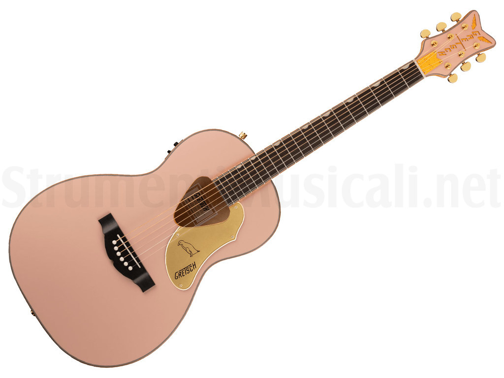 GRETSCH G5021E Rancher Penguin Parlor Acoustic/Electric Shell Pink