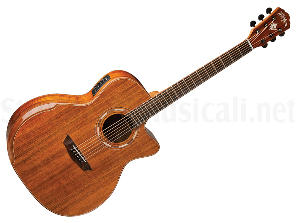 Washburn G55ce Koa Natural 美品 Washburn Guitars