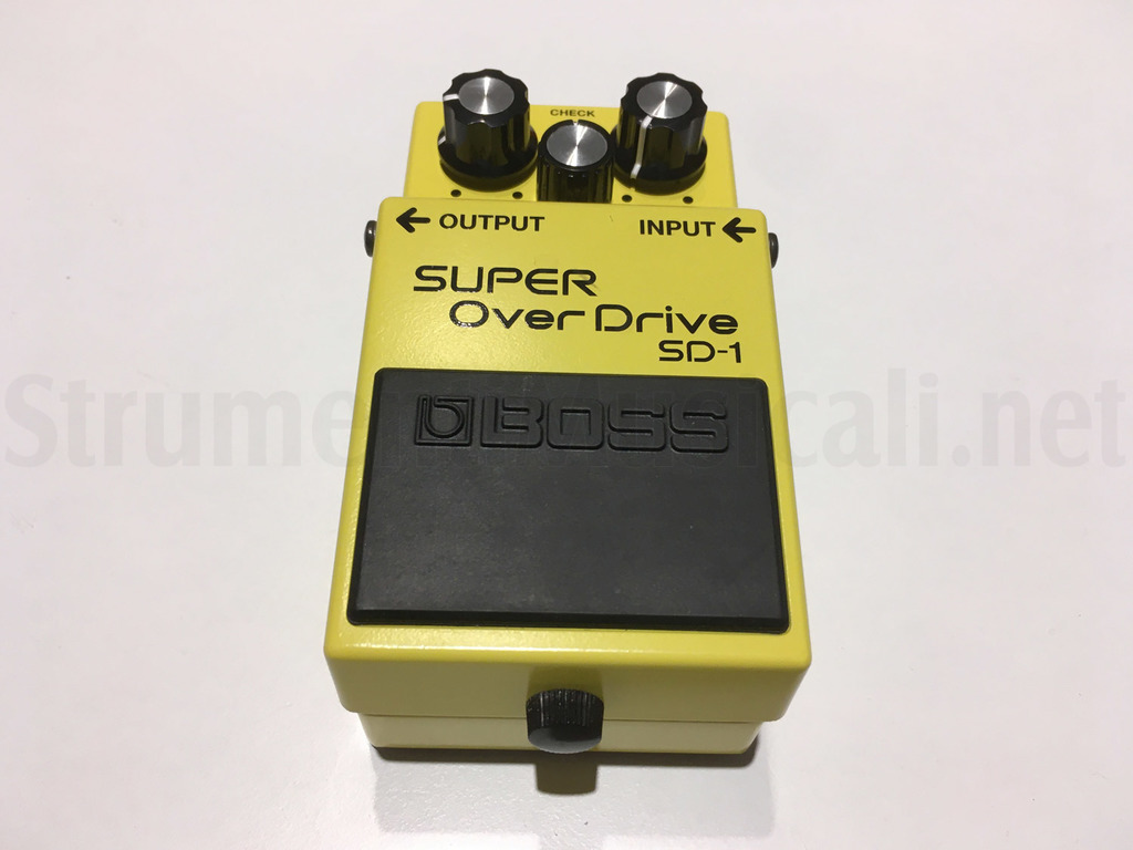 OverDrive　Strumenti　Super　Usato　SD-1　BOSS　Musicali