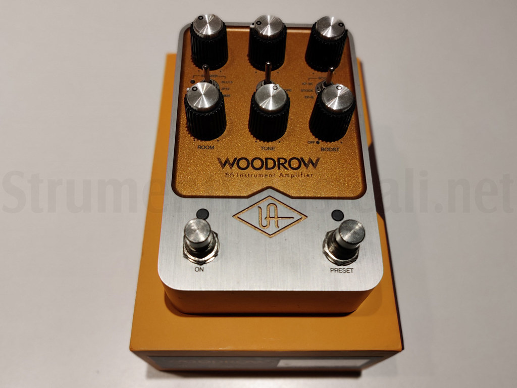 UNIVERSAL AUDIO UAFX Woodrow '55 Instrument Amplifier Usato