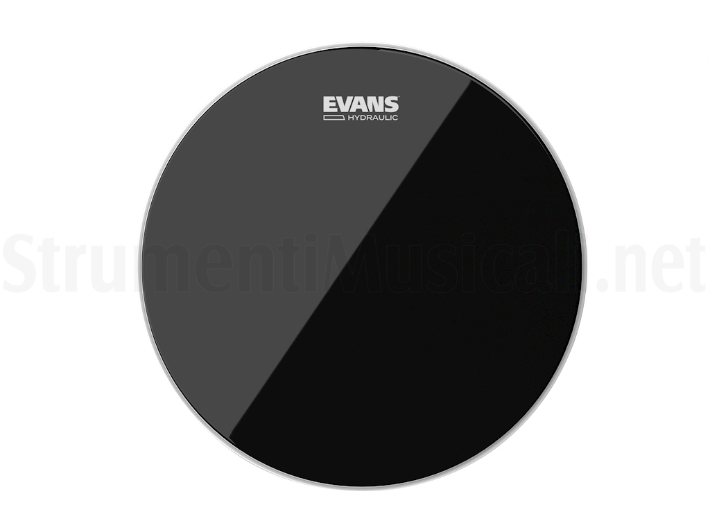 Evans Hydraulic Black Drum Head, 16 Inch - TT16HBG 