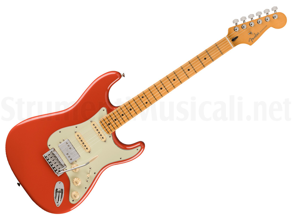 FENDER Player Plus Stratocaster HSS MN Fiesta Red | Strumenti Musicali .net