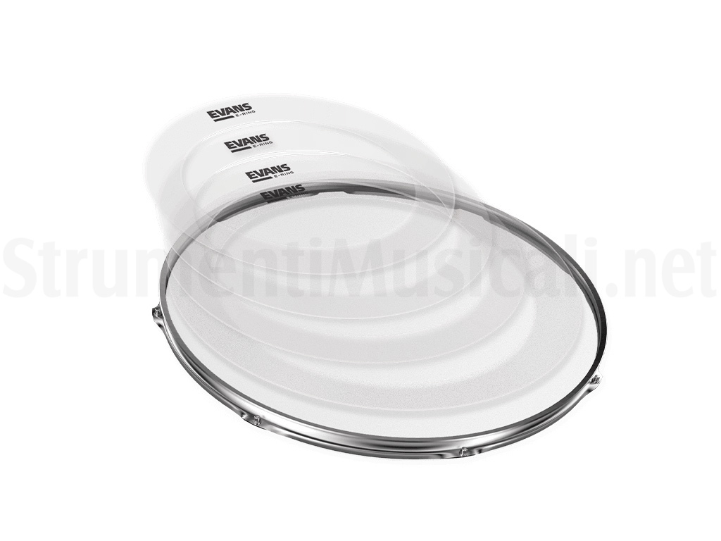 Evans E16ER2 Sordine Per Grancassa - Confezione Da 10 Anelli, 16 Pollici - Foto 11